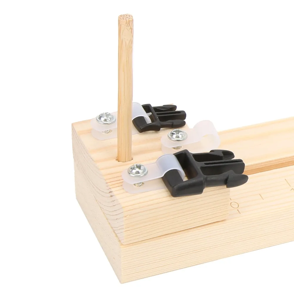 

Регулируемый браслет из паракорда, инструмент для плетения, стальная игла, деревянная рамка, инструмент для плетения паракорда, приспособление для плетения браслетов «сделай сам»