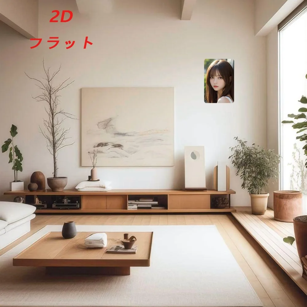 

2D плоские металлические настенные рисунки для японских девушек — 8x12 дюймов, ретро-железный декор для дома и бара.