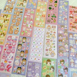 25 pcs Kawaii Shiny Cartoon Various Style Card Cute Girls Mini Decoration DIY Stickers For Scrapbook laptop Phone (Big Sale!)