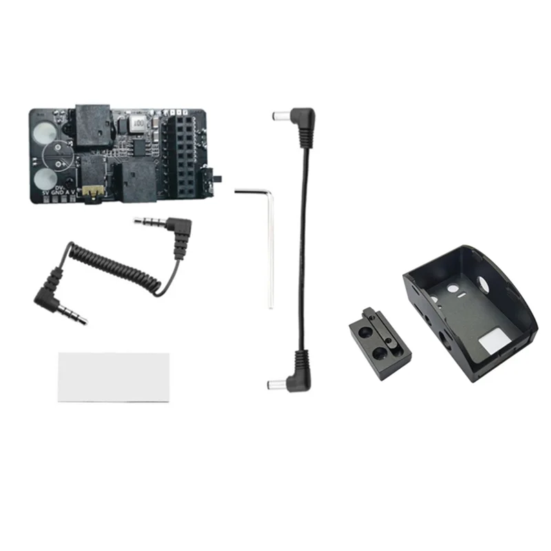 Für DJI FPV Brille V2 Flug Externe Analog 5,8G RX PORT 3,0 Empfänger Modul Kit für Leichte 5V 3A Flug brille