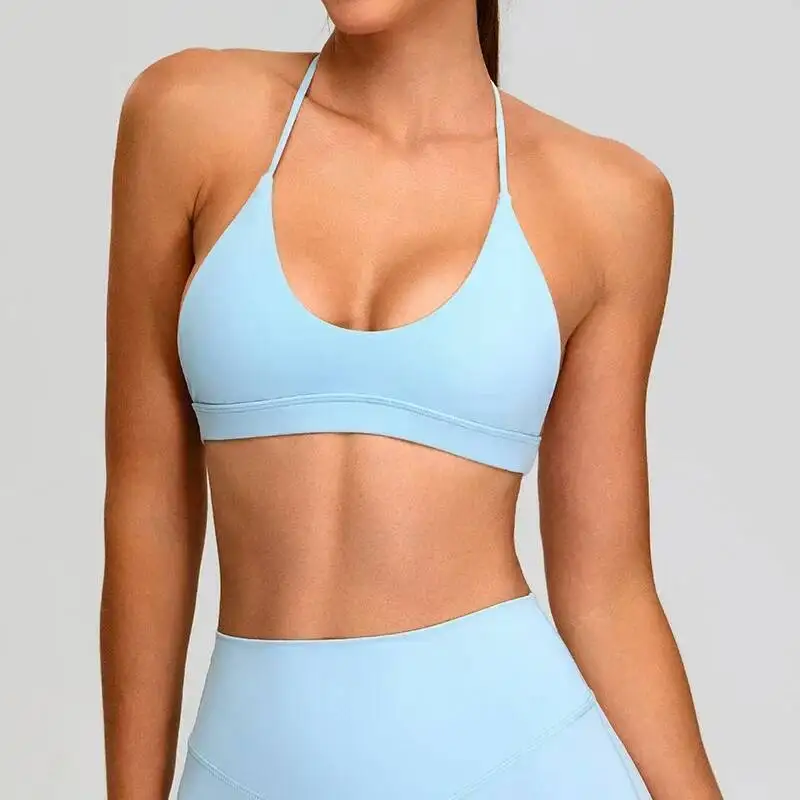 

Breathable Sports For Women Fiess Top Push Up Bra Backless Yoga Underwear Sport Tops Running Vest Workout Gym Wear