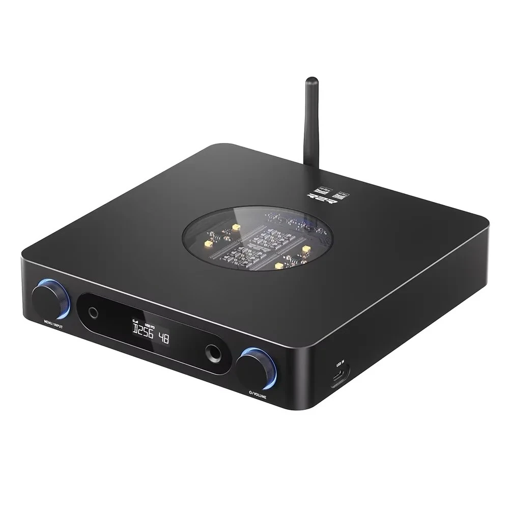 K13 R2R Desktop DAC Headphone Amp 24Bit Pure R2R 2400mW Output LDAC Bluetooth High-Fidelity HiFi Audio