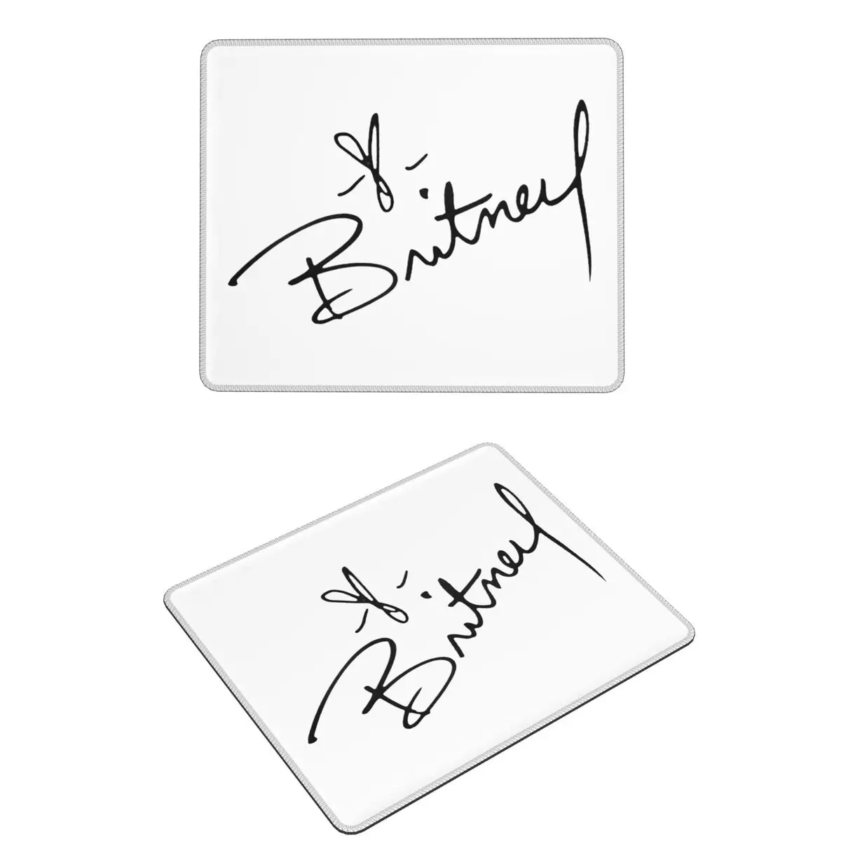 

Коврик для мыши Britney Spears SIGNATURE, коврик для мыши, компьютерная клавиатура, игровой коврик для ноутбука, офисные аксессуары, настольные коврики