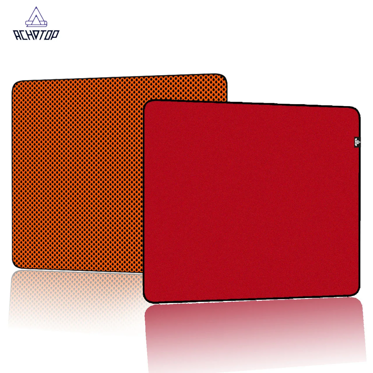 

Achotop Control Mousepad 40x45CM Mouse Pad Double Anti-slip Mouse Mat Jacquard Table Carpet Fine Particle Mats Desk Mat Red