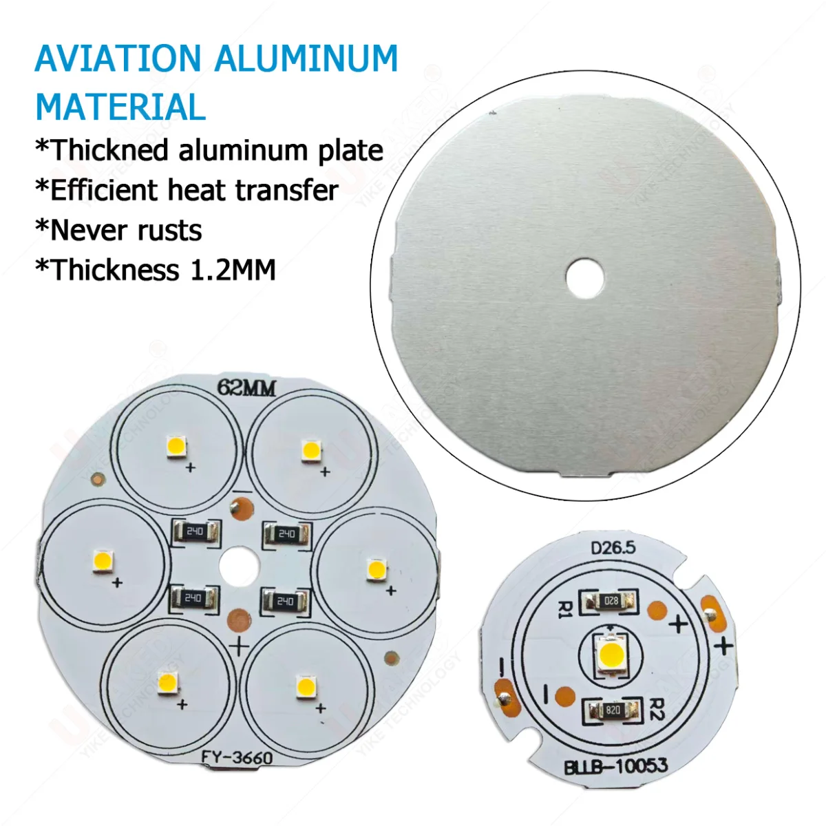 10pcs 12V/220V led outdoor lawn light source 1W 22.5/24.5/26.5/28/35.5/50mm Warm white/ white diy for outdoor lawn wall lamp
