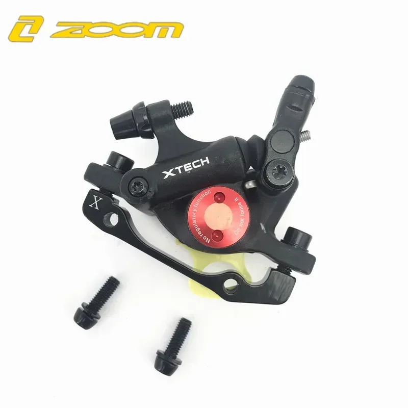 Zoom-HB100 MTB Mountain Bicycle Hydraulic Brakes Oil Line Pulling Disc Brake Front Rear Pressure Brake Set Cycling Parts