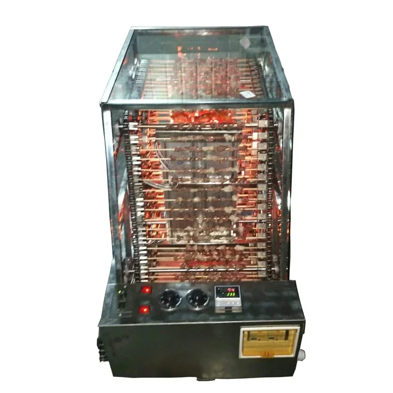 

Barbecue machine Automatic commercial stainless steel electric Smokeless electric Household skewer
