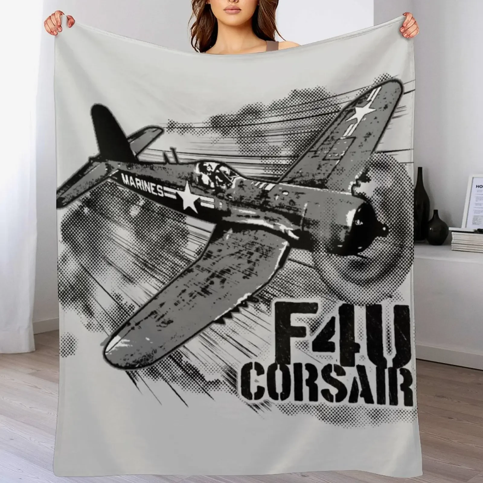 F4U Corsair Throw B… - image