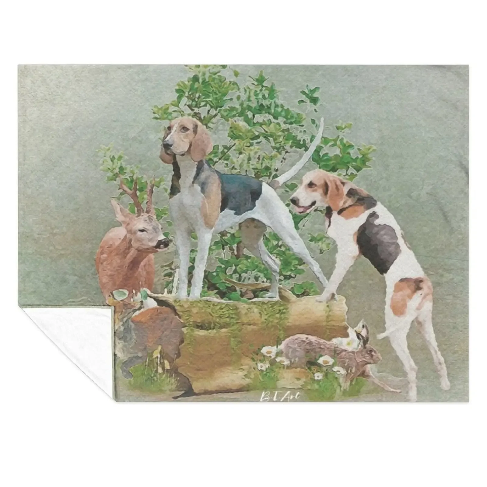 

Hunting with hounds Throw Blanket Luxury St Luxury Throw Fashion Sofas for babies Blankets