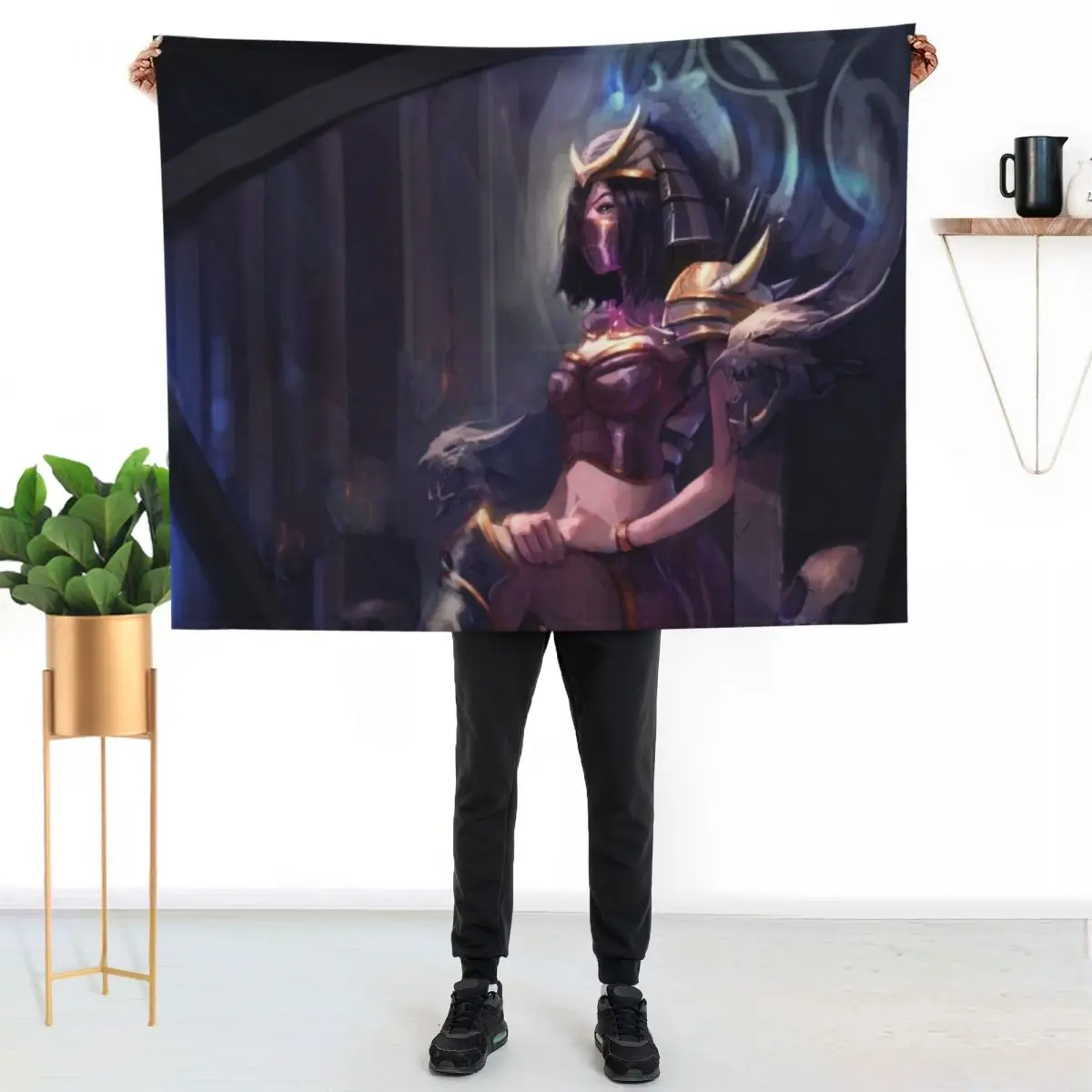Mileena Mortal Kombat Throw Blanket Decorative Beds christmas gifts Thermals For Travel Luxury St Polar Bed Blankets