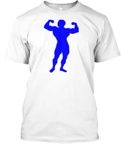 Bodybuilder t-shirt, feita nos eua, tamanho s para 5xl