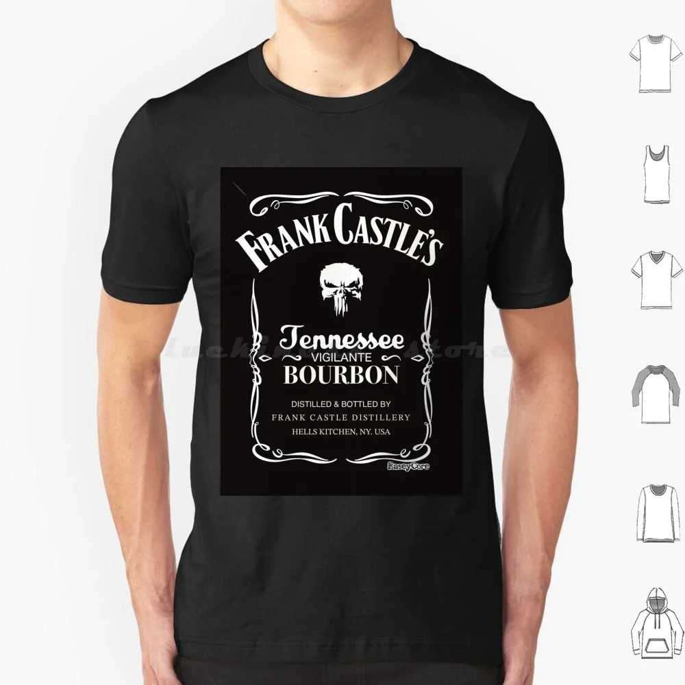 

Frank Daniel’s T Shirt Cotton Men Women DIY Print Frank Castle Bourbon