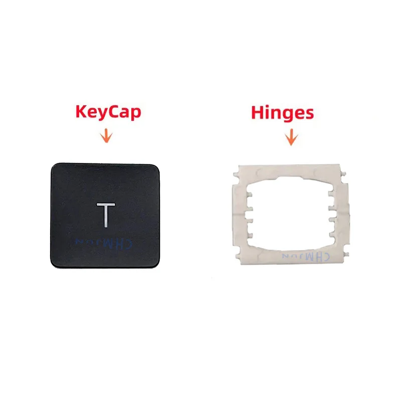 Replacement Individual T KeyCap Hinges and Shrapnel are Applicable for MacBook Pro A1534(2017)A1706 A1707 A1708 Keyboard