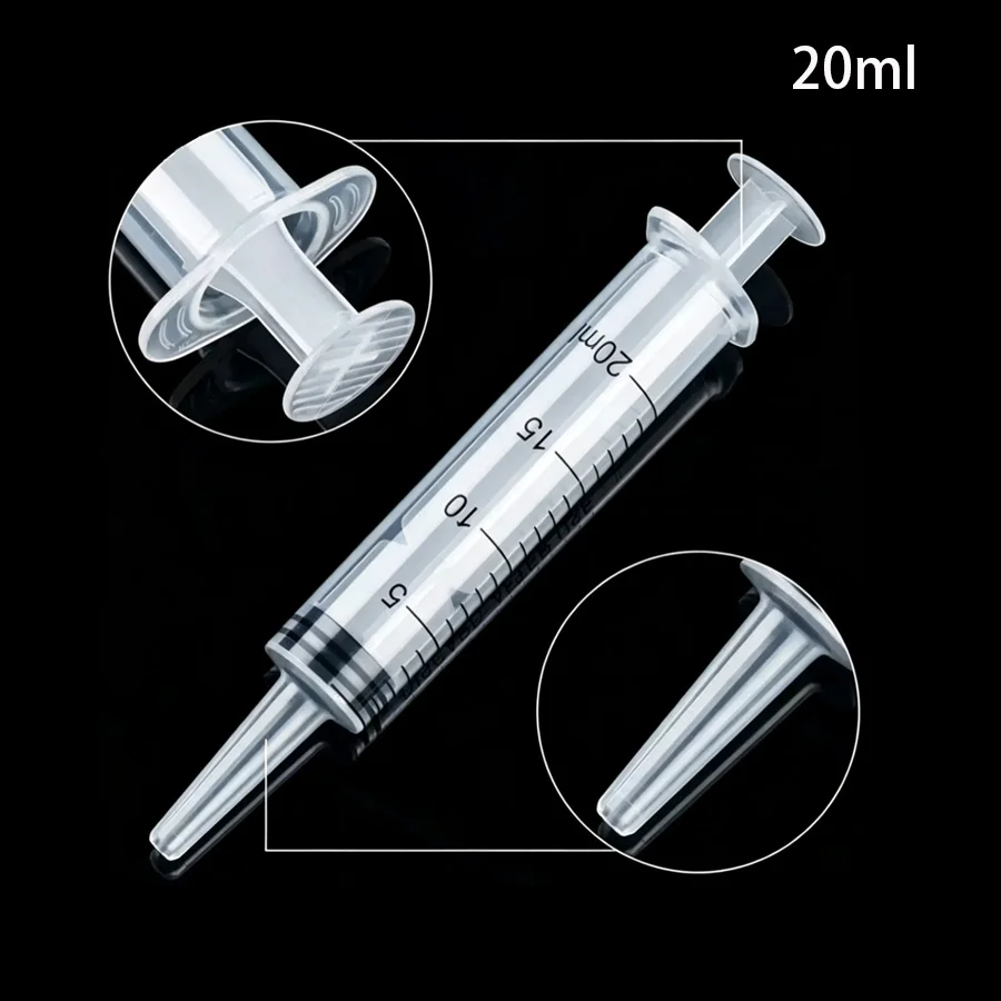 10 PCS Dental Curved Tip Syringe, Dental Silicone Rubber Dispenser, Bent Nozzle Delivery Tube, Oral Dental Materials