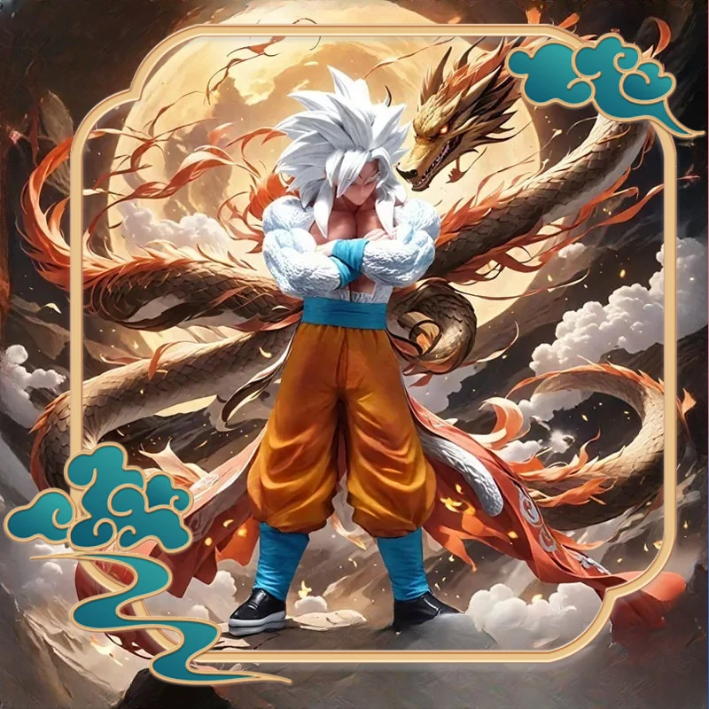 

Dragon Ball Sun Wukong Super Four Saiyan GK Фигурка Модель Игрушки Украшения Коллекция Подарки