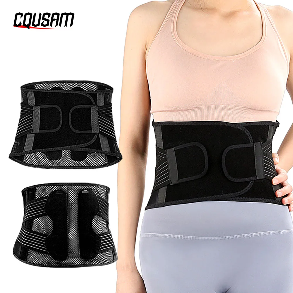 1PCS Back Support Brace, Adjustable Lumbar Support for Pain Relief of Back/Lumbar/Waist, Waist Wrap for Injury, Herniated Disc