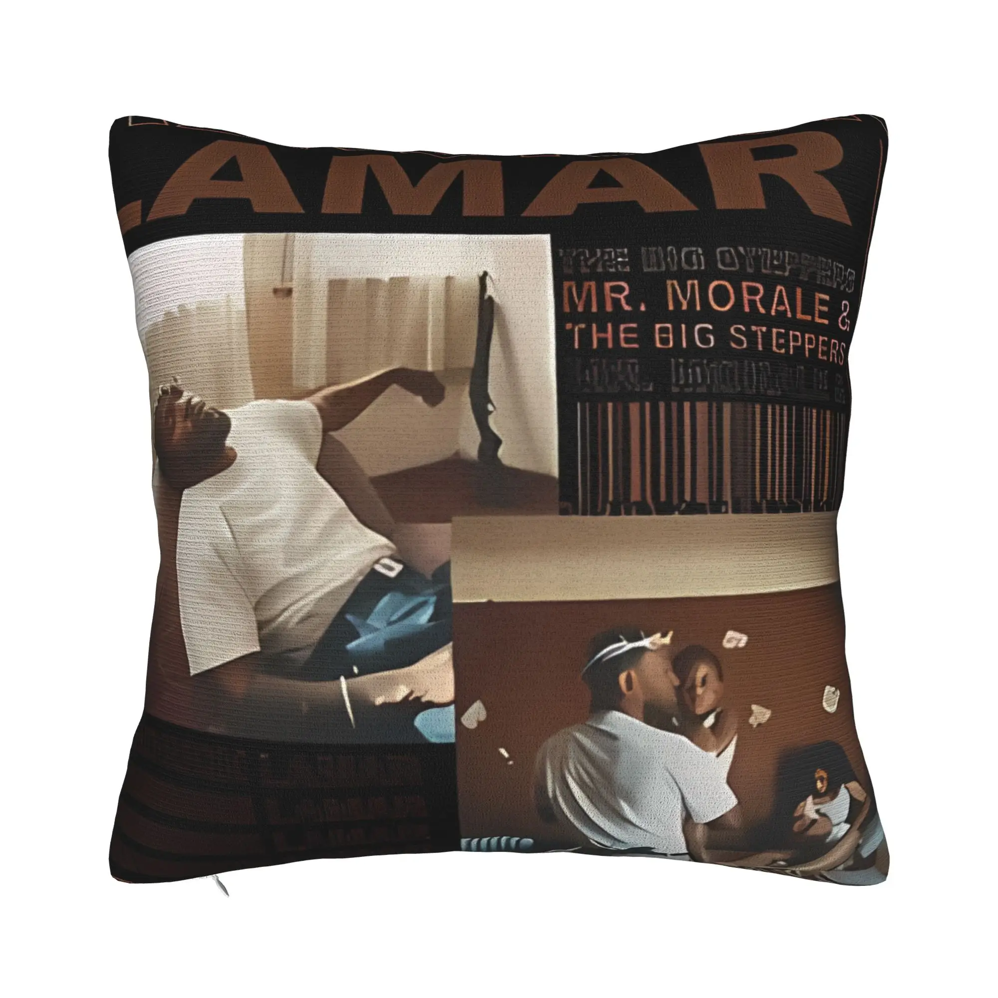 Kendrick Lamar The Bio Steppers Mr  Decorative Pillowcases for Cozy Kendrick Lamar Pillow Cover Soft Durable