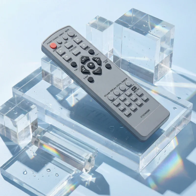 6710CMAQ05E Bookshelf Audio System Remote Control Aesthetic Design Durable Quality for 6710CMAM03B/6710CMAM03E New Model