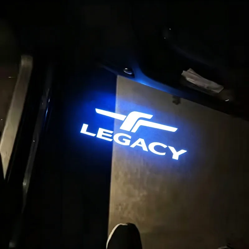 2 Stück Auto-Türprojektor-Geisterschattenlampe Willkommenslicht-Zubehör für Legacy 2010-2021 2020 2019 2018 2017 2016 2015 2014 2013 – Detail 1