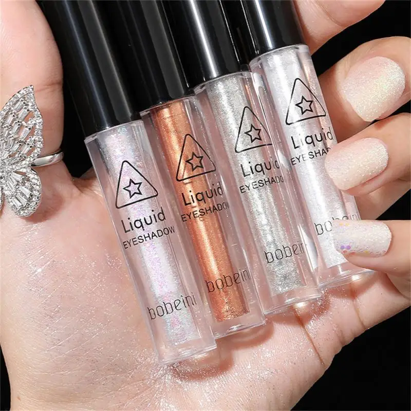 1/2/3 Stuks Glanzende Vloeibare Oogschaduw Waterdichte Pailletten Vloeibare Glitter Markeerstift Oogschaduw Make-Up Cosmetica