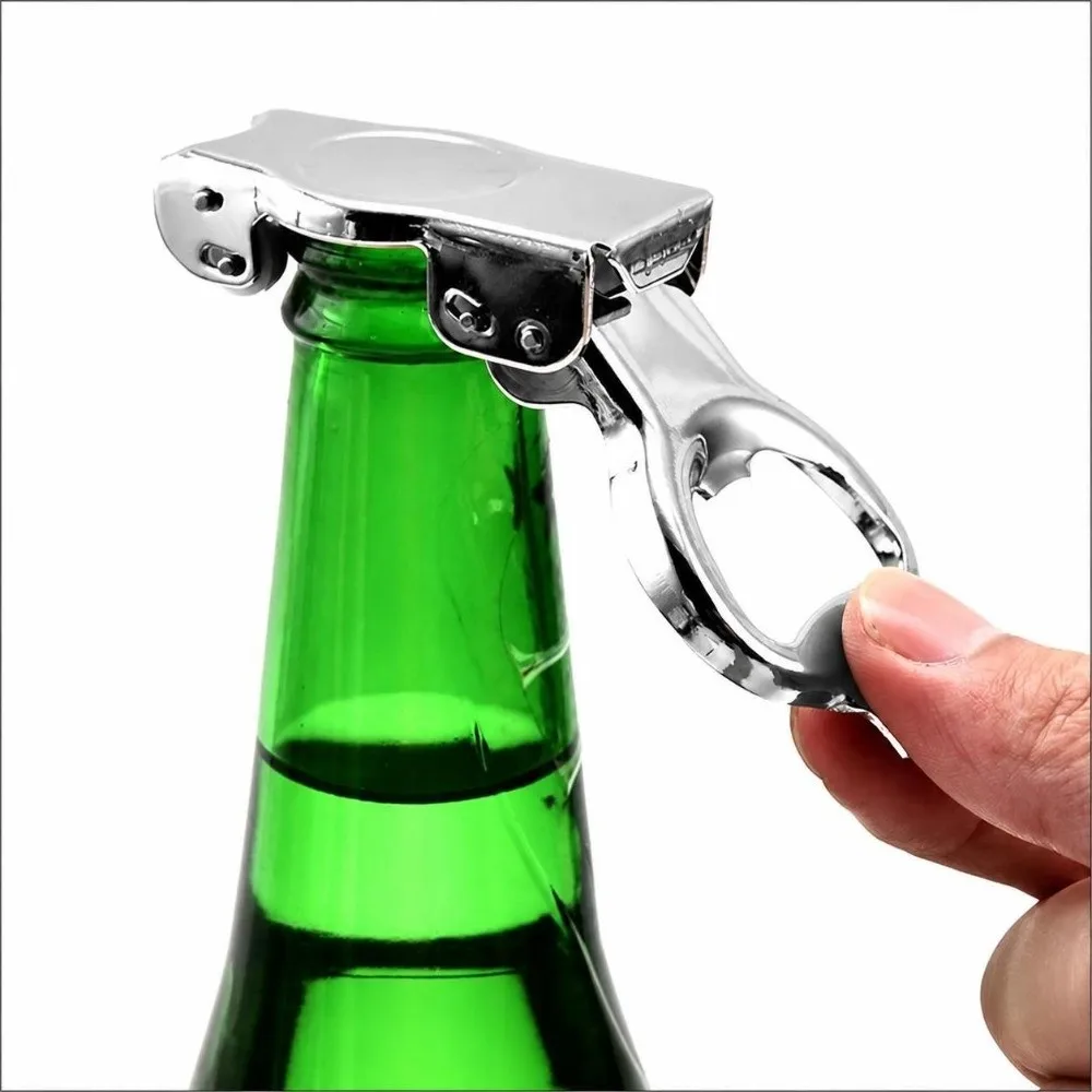 Multi Function Bottle Stopper Cap Leak Proof Air Tight Seal Folding Bottle Opener Built-In Opener Reusable Bottle Sealing Cap