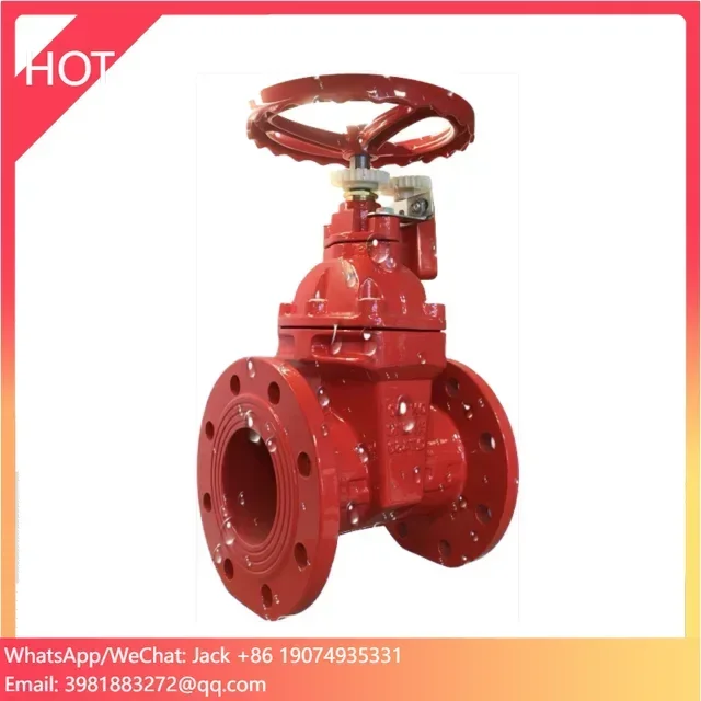 Valvola di cancello del segnale con tenuta morbida per valvola del cancello della stanza della pompa del sistema antincendio