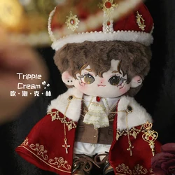 Gorgeous Coronation Series Court King Cloak Noble Crown Costume For 20cm Dress Up Clothes Cosplay Props Accessories