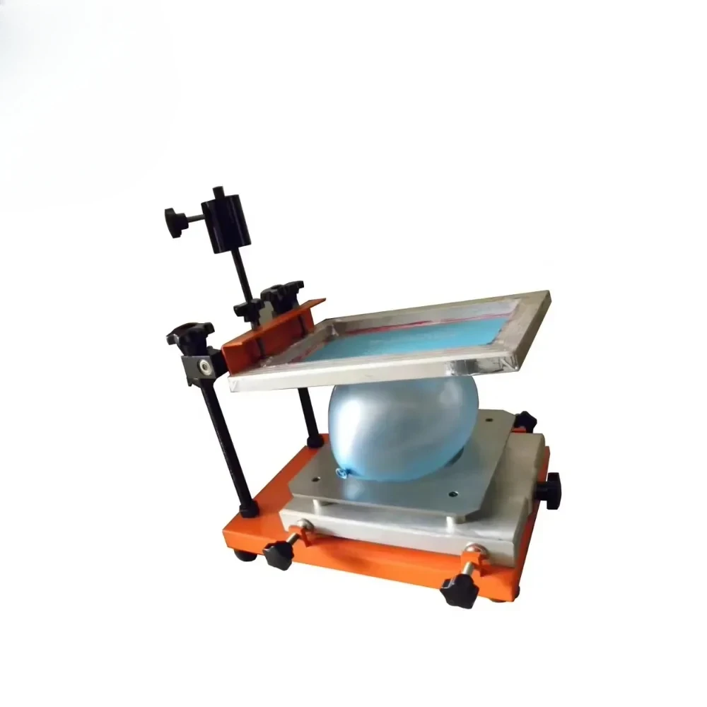 Screen Printing Machine 1 Color Balloons logo manual screen printer