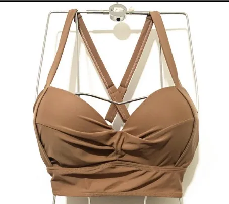 

Удобный спортивный купальник большого размера с эффектом пуш-ап, на косточках, для большой груди, с поддержкой талии, бикини