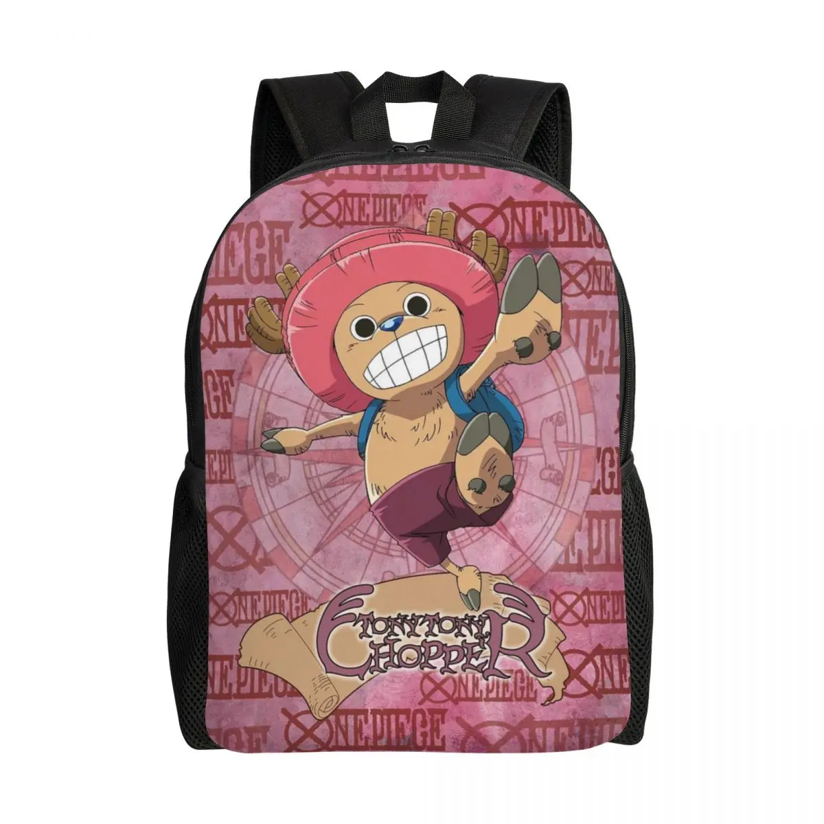 

Рюкзак Tony Tony Chopper на заказ для мужчин и женщин, базовая сумка для книг для школы, цельные сумки