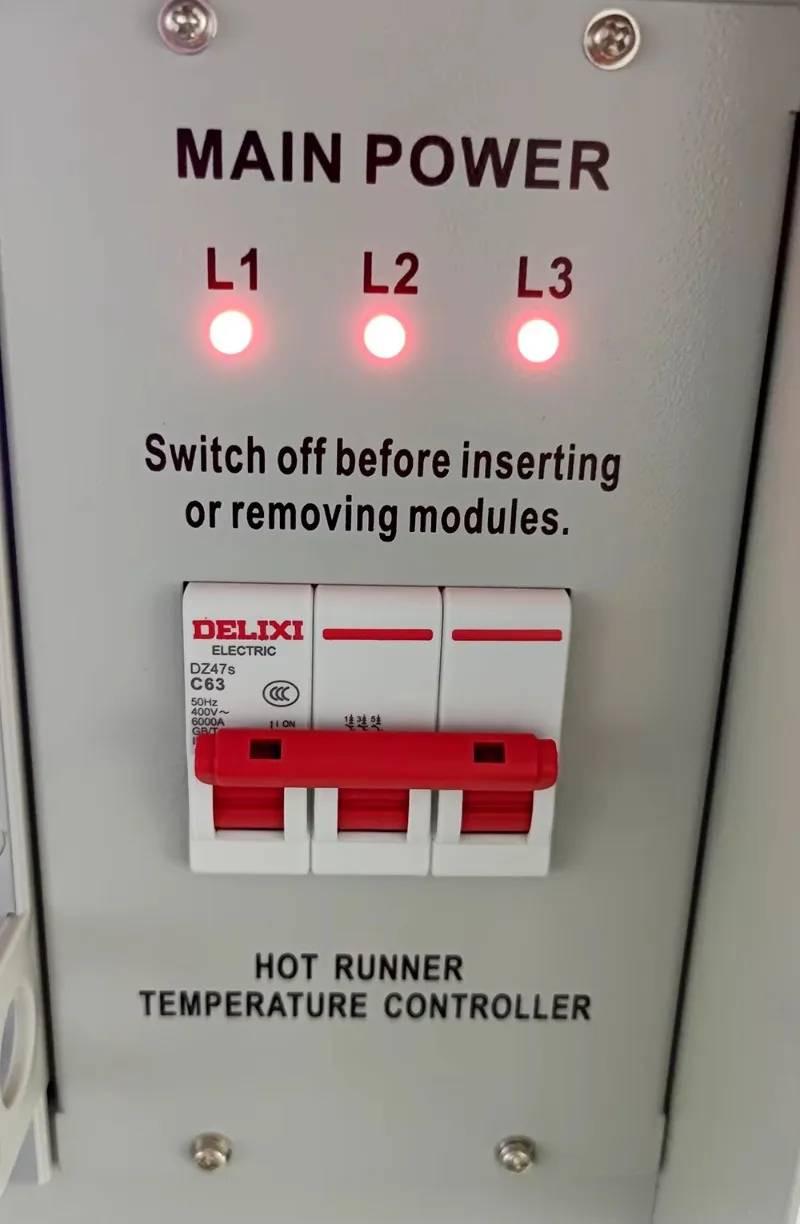 LCD Module 5 Zone Welding DME Mainframe Hot Runner Temperature Controller for Injection Mold