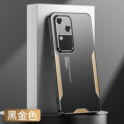 Case For VIVO V30 Pro Metal Matte Anti-Scratch Backplate Protection Cover For VIVO V30 Pro All-Inclusive Lens Protection