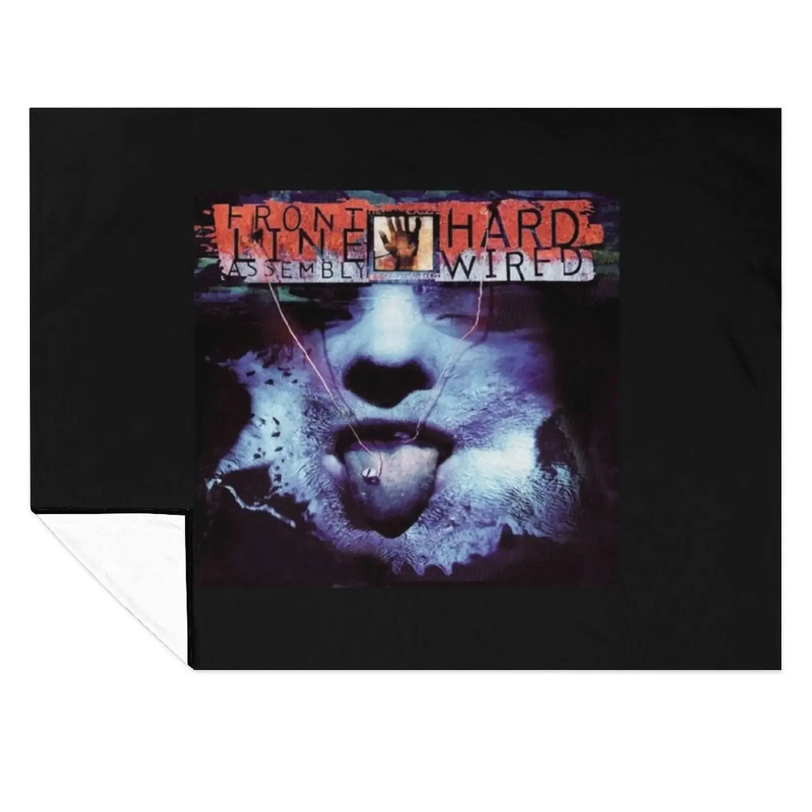 

FRONT LINE ASSEMBLY MUSIC ARTWORK Throw Blanket Thermals For Travel manga Blankets For Sofas Warm Blankets
