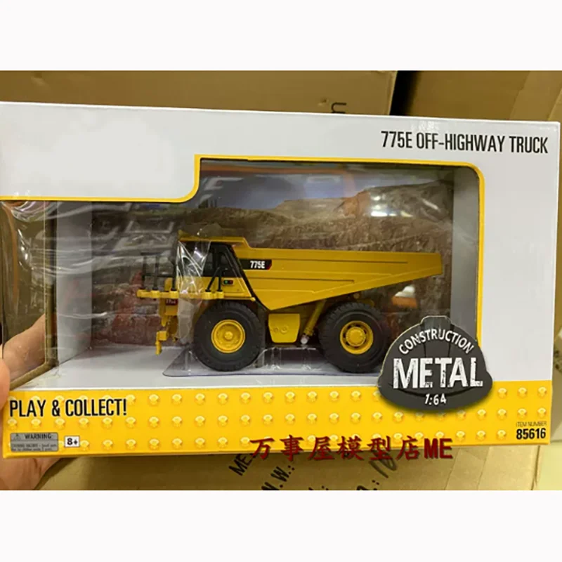 

DM 1:64 Scale 775E 85616 Off-Highway Dump Truck Alloy Engineering Vehicle Model Adult gift Collectibles souvenirs