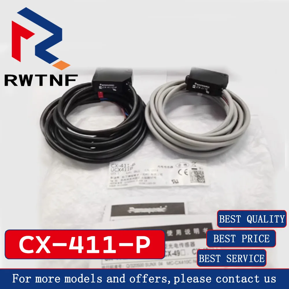 Brand New Genuine CX-411-P Photoelectric sensor CX-411D-P through-beam CX-411E PNP type,100% original warehouse stock