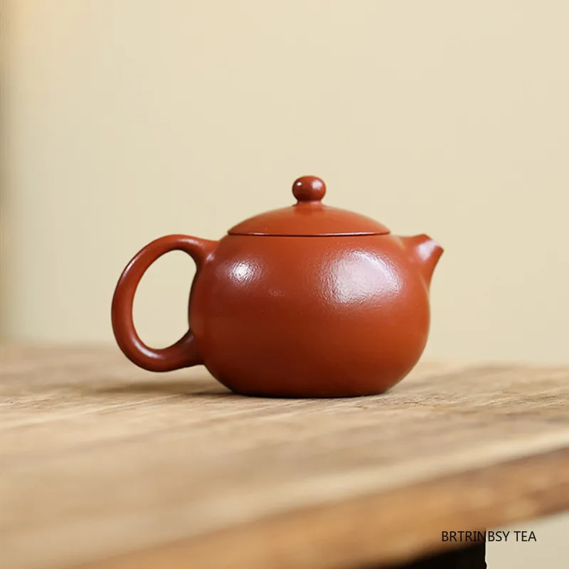 110ml Handmade Yixing Purple Clay Teapot Flower Pattern Xishi Tea Pot Beauty Tea Infuser Kettle Chinese Zisha Teaware Collection