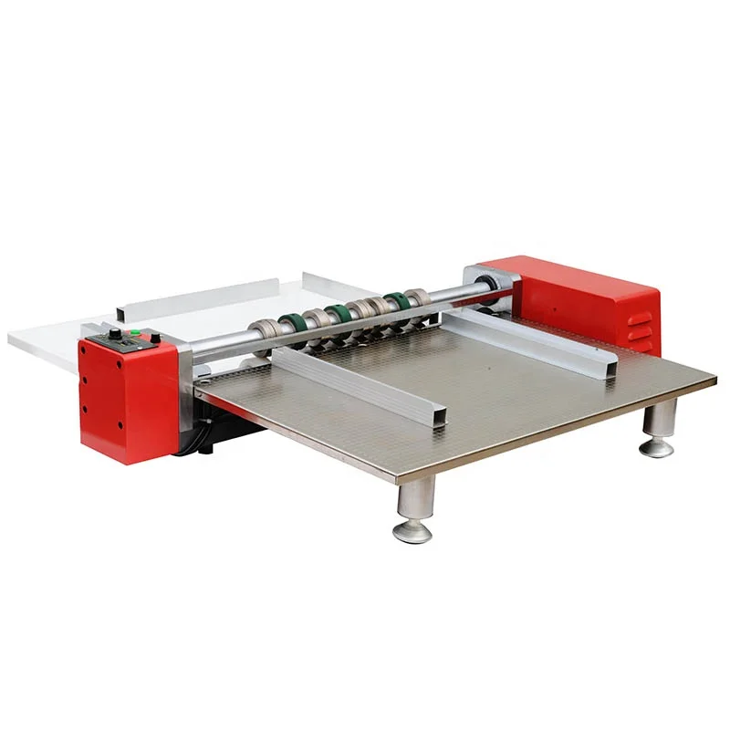WD-650 Desktop Electric Creasing Machine 650mm/25'' Semi-Automatic Perforating Machine for Paper Manufacturing Plants Schneider