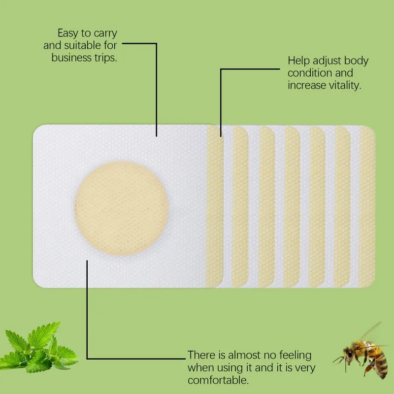 Bee Venom Body Drainage Shaping Patch Belly เอว Burning FAT ลดน้ําหนักกระชับผิว Body Skin Curve Shaping Lazy Body Navel Patch