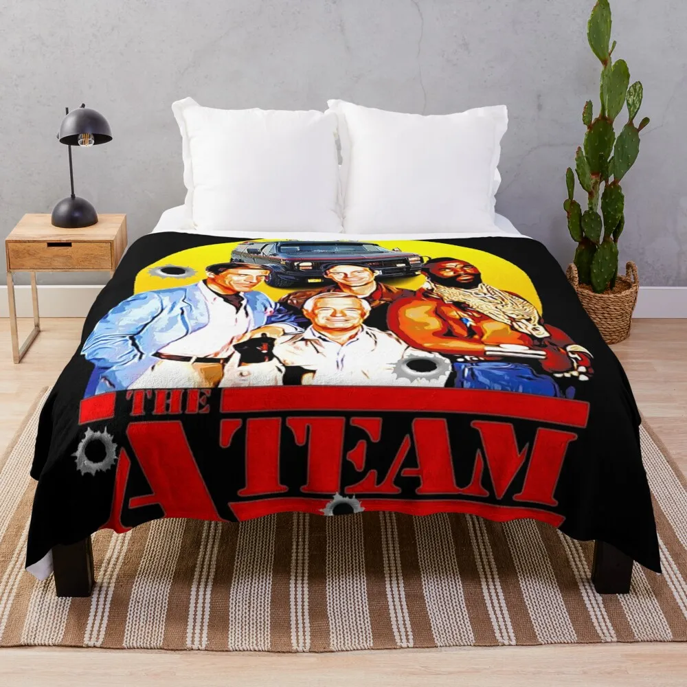 All-risk agency, the a team Throw Blanket Blankets For Bed Decorative Beds Blankets