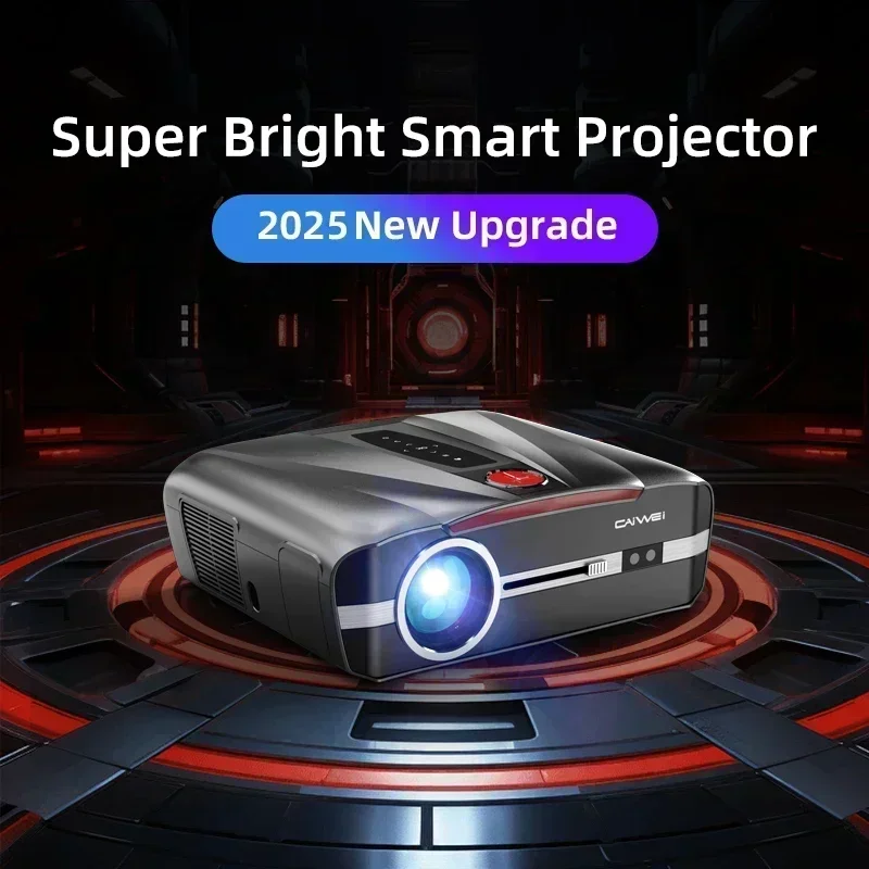 Smart 2K 4K Full HD 1080P Portable Projector Auto Focus Android WiFi Home Cinema Outdoor Game Video Beam Karaoke Projector