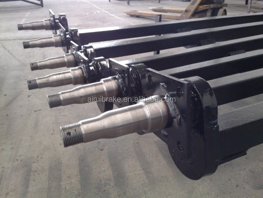 torsion shaft  trailer axle suspension Horse trailer Dropped Axle electric braked Trailer accessories for rv use