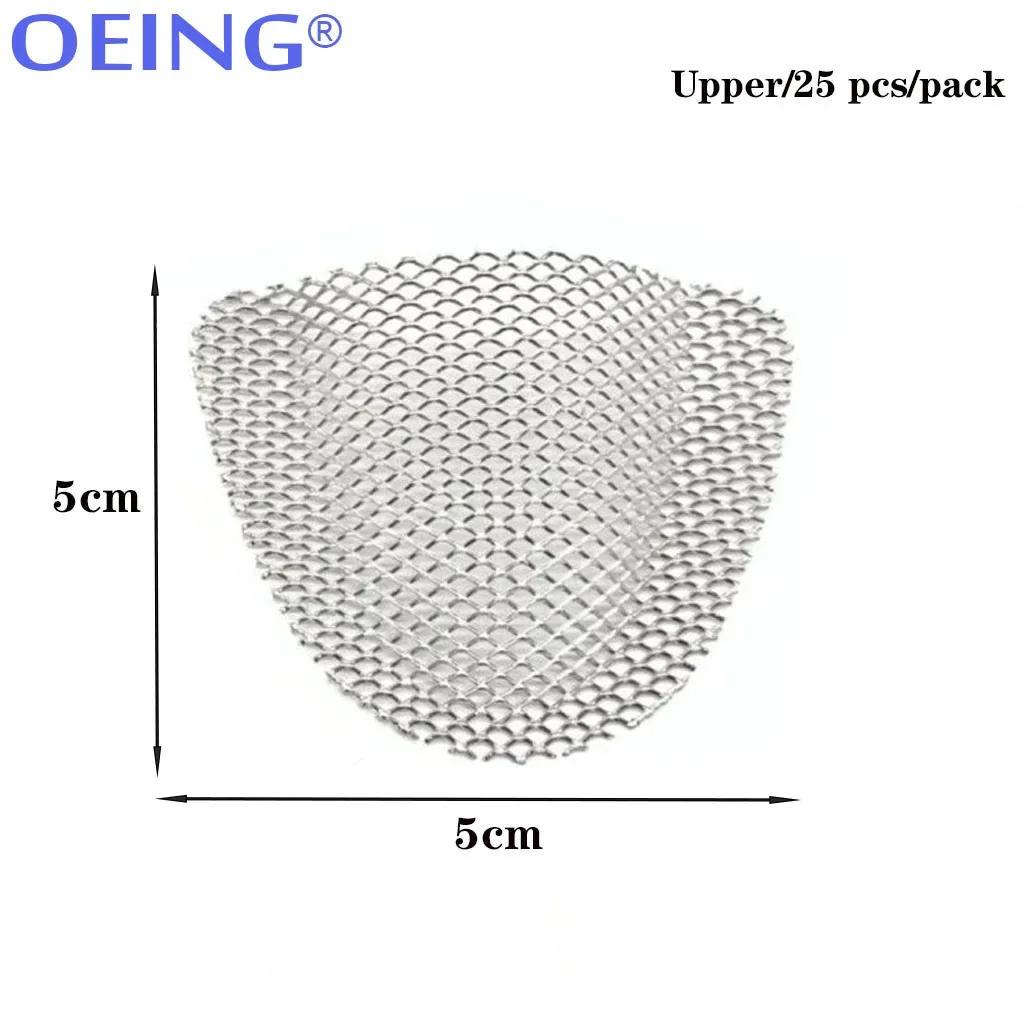 의치 강화 메쉬 치아 느낌 유지 강화 트레이, 금속 그물 트레이, 구개골 의치 실험실 재료, 팩 당 20 개