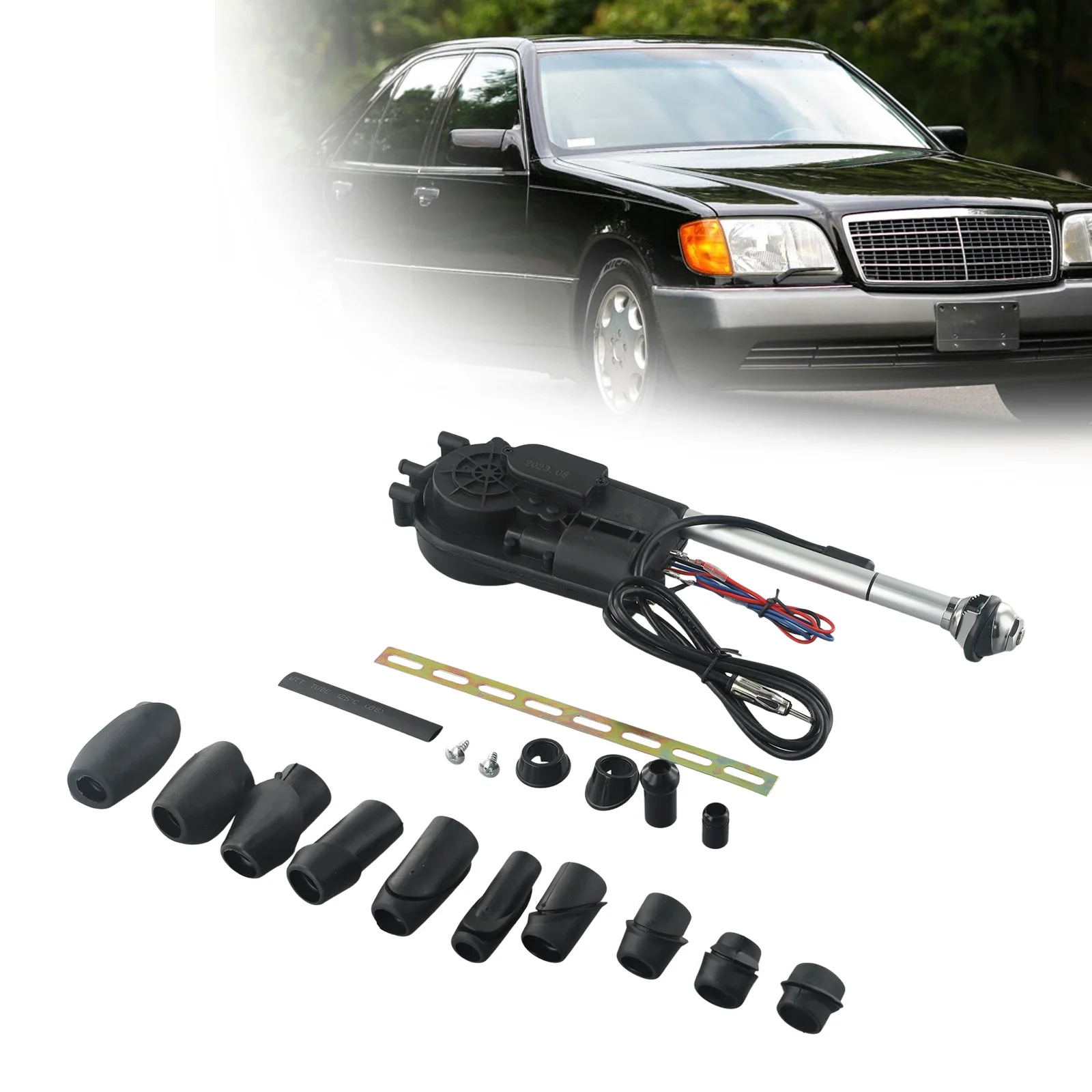 

Car Power Antenna Replacement Kit The Green Wire Is Not Connected To The Anode (+), The Mast LandsAuto Motor Power Antenna Kit