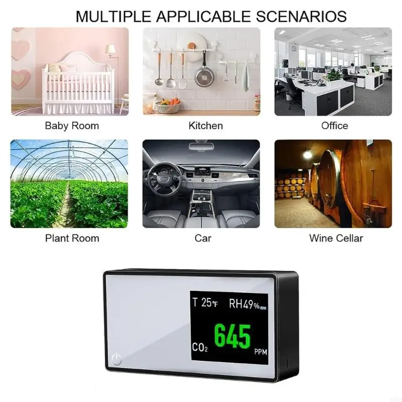 Analisador Inteligente Poluição do Ar da Poluição do Ar umidade Temperatura N58D