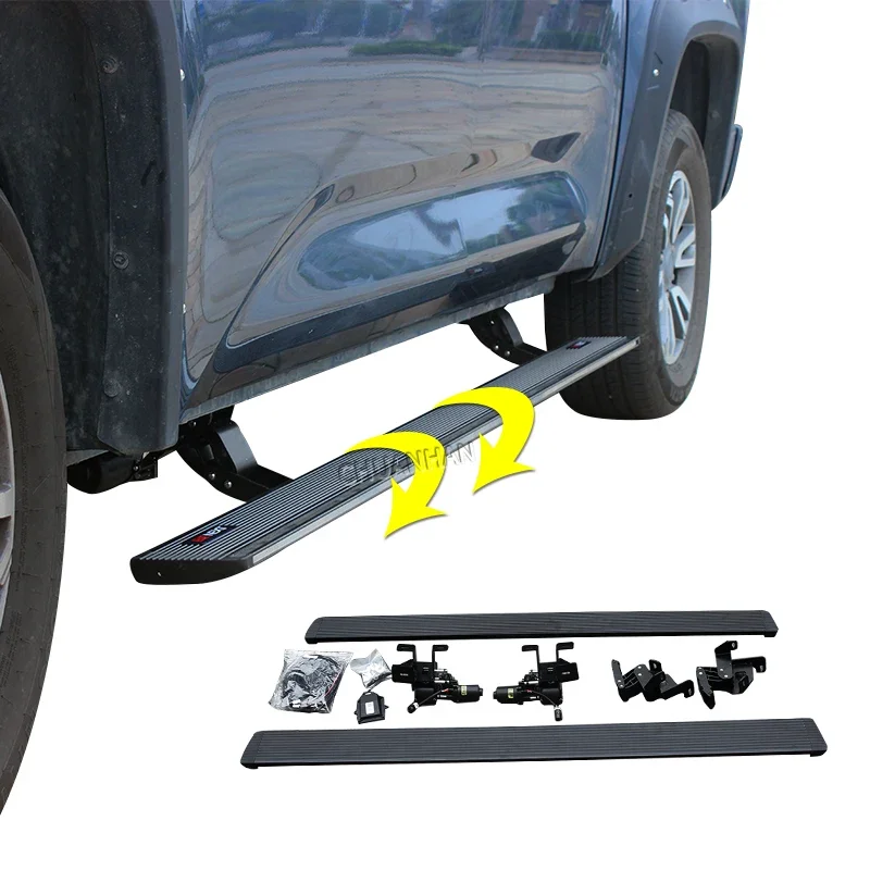 Truck Power Running Boards Ranger Electric Side Step For 2021-2023 Gmc Sierra Toyota Tacoma Jeep Electric Side Step