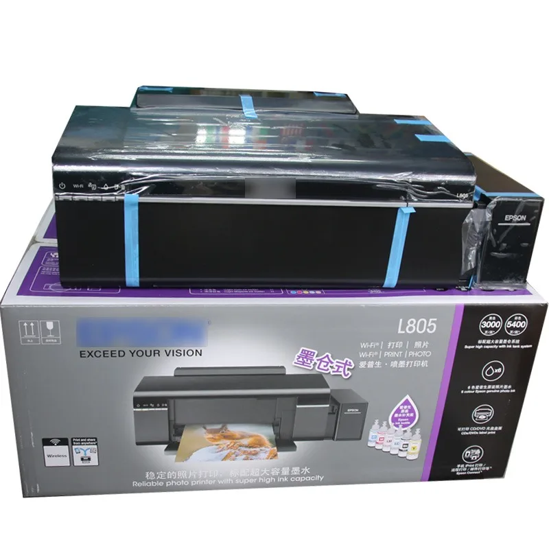 Digital Professional Inkjet Color  Ink Warehouse A4 6-color Photo Printer
