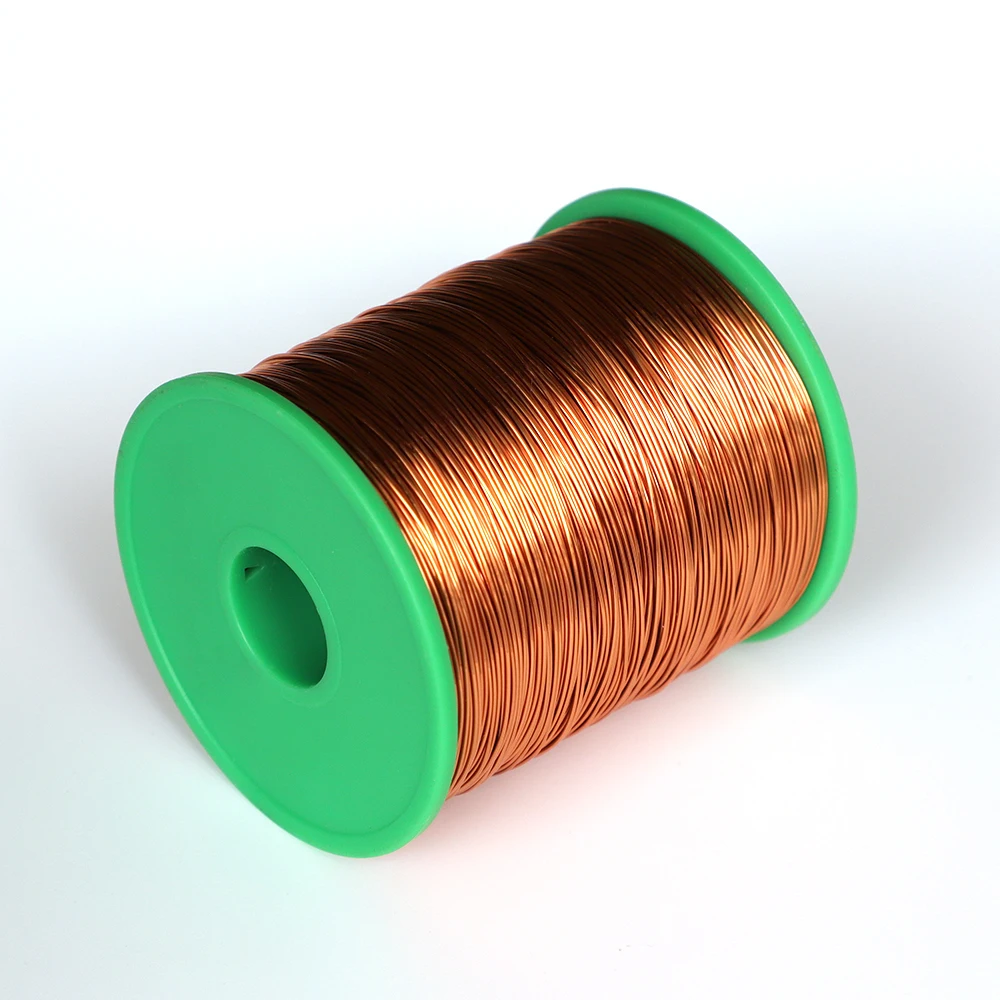 1kg/Roll 0.06mm~1.5mm QA-1/155 Enameled Copper Wire Machine Enamel Winding Stripping Coil Magnet Magnetic Wires