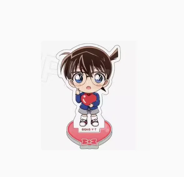 Anime Detective Conan Mouri Ran Furuya Rei Stand Figuur Acryl Model Plaat Cosplay Collection Desktop Decor