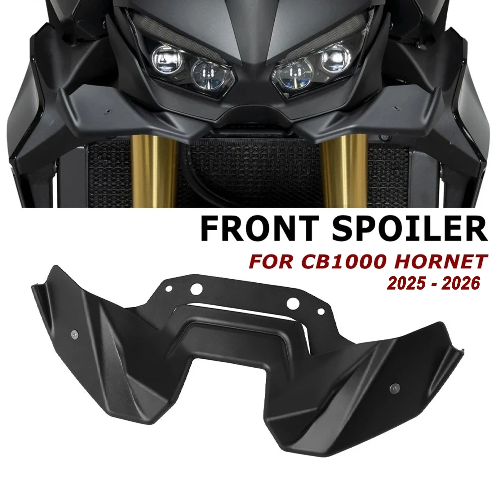 CB1000 Motorcycle Downforce Naked Frontal Spoilers Winglet Aerodynamic Wing Front Spoiler For Honda CB 1000 Hornet SP 2025 2026