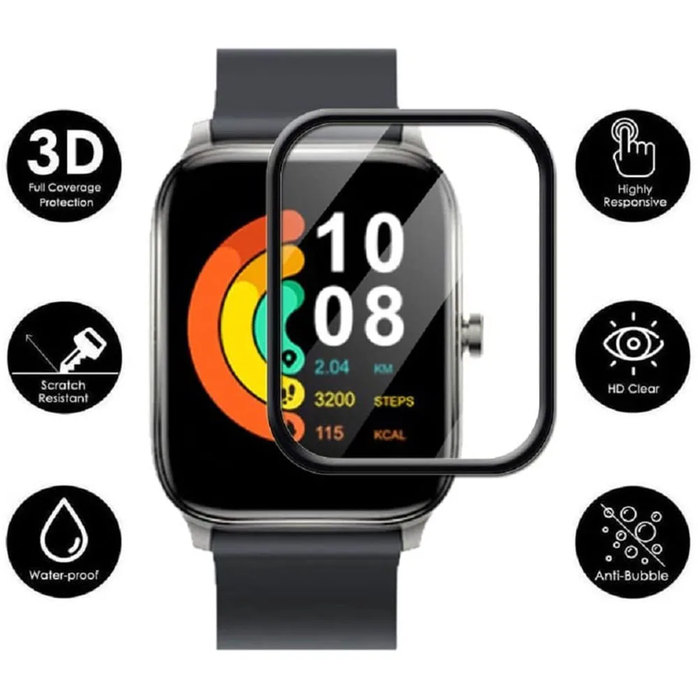 BEHUA أفلام لشاومي Haylou GST ثلاثية الأبعاد طبقة رقيقة واقية ل Haylou LS09B الحرس SmartWatch تغطية واقي للشاشة اكسسوارات جديد